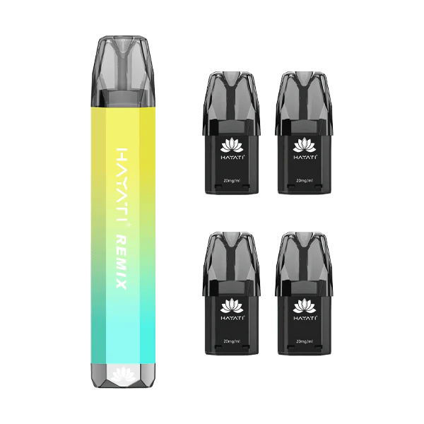 Hayati Remix 2400 Prefilled Pod Vape Kit | 5-Pack