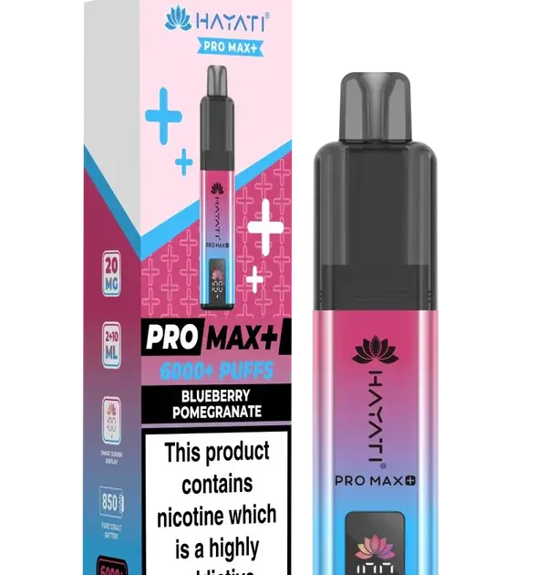 Hayati Pro Max Plus 6000 Blueberry Pomegranate