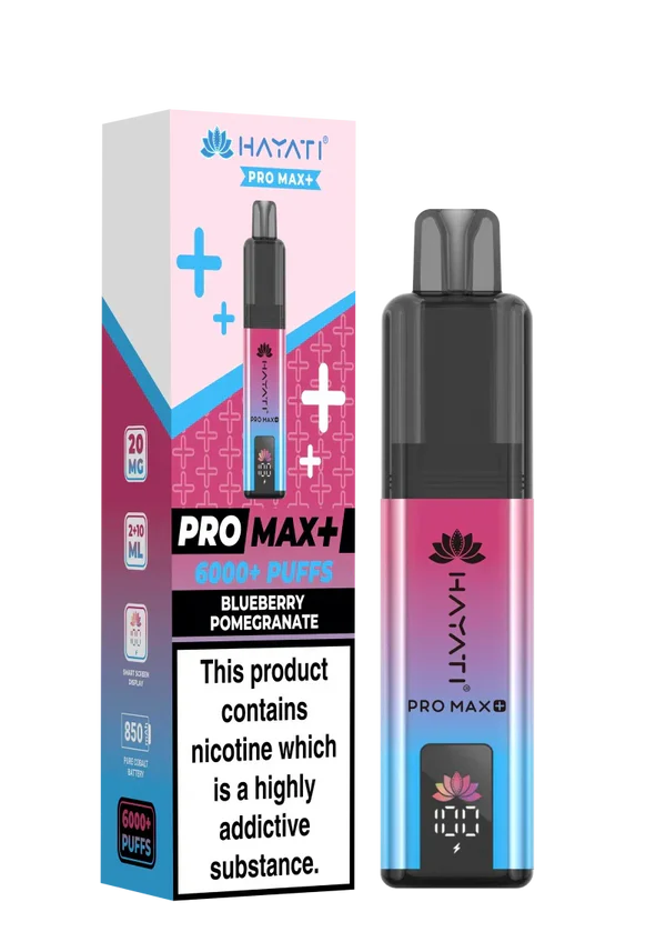 Hayati Pro Max Plus 6000 Blueberry Pomegranate