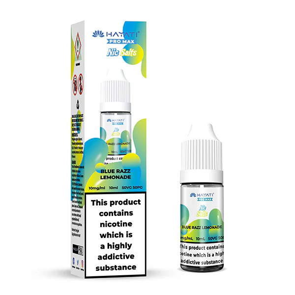 Hayati Pro Max Blue Razz Lemonade Nic Salt E-Liquid