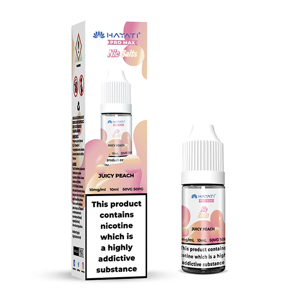 Hayati Pro Max Juicy Peach Nic Salt E-Liquid