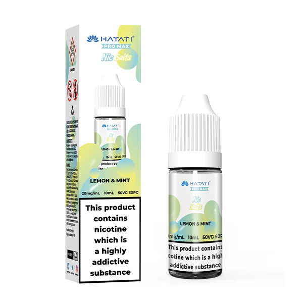 Hayati Pro Max Lemon Mint Nic Salt E-Liquid