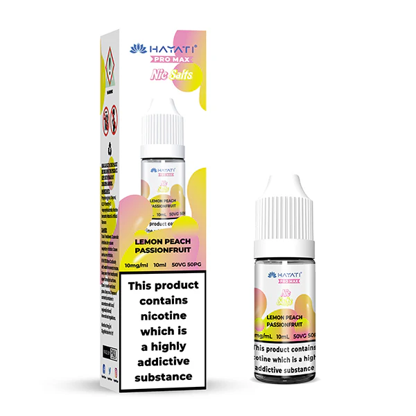 Hayati Pro Max Lemon Peach Passionfruit Nic Salt E-Liquid