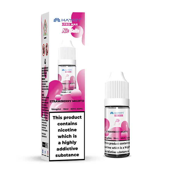 Hayati Pro Max Strawberry Mojito Nic Salt E-Liquid