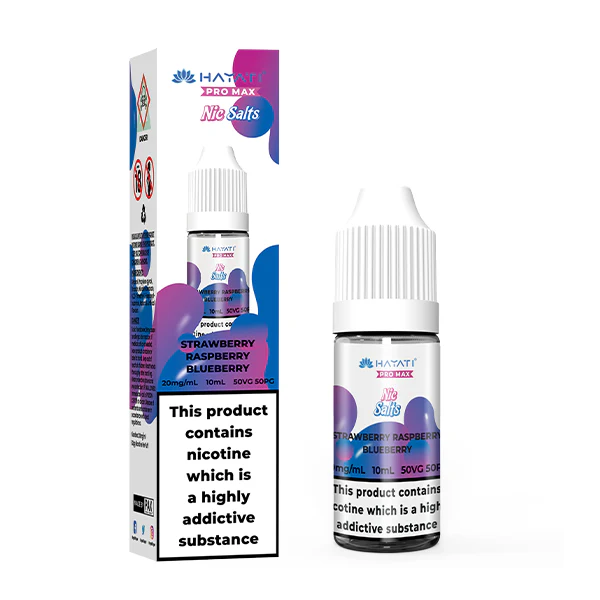 Hayati Pro Max Strawberry Raspberry Blueberry Nic Salt E-Liquid