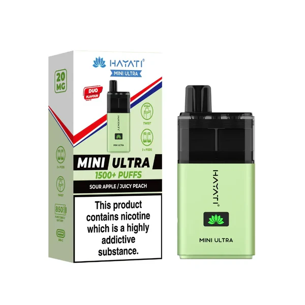 Sour Apple & Juicy Peach Mini Pod
