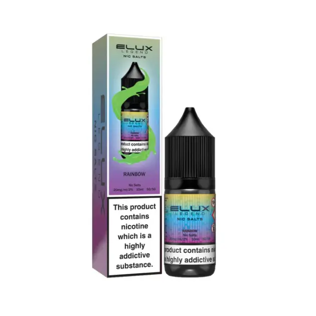 Rainbow Nic Salt E-liquid by Elux Legend