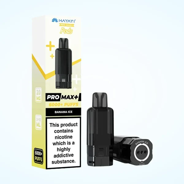 Hayati Pro Max Plus Prefilled Pods Banana ice