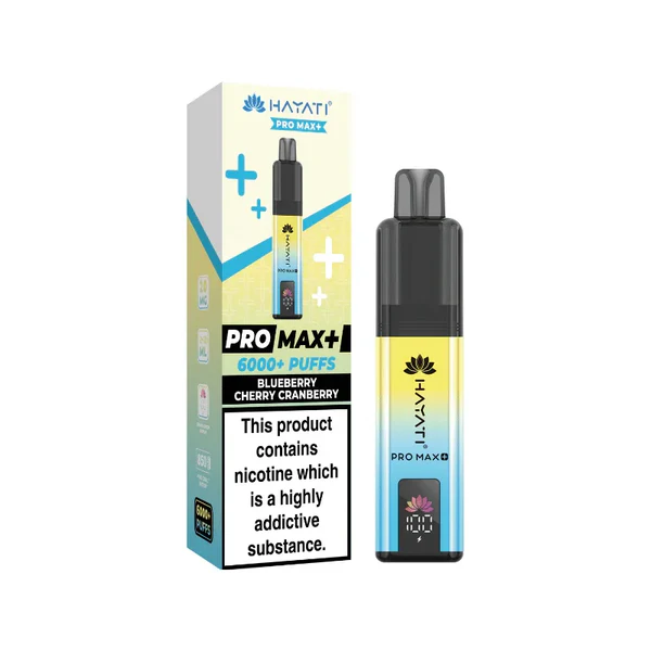 Hayati Pro Max Plus 6000 Blueberry Cherry Cranberry