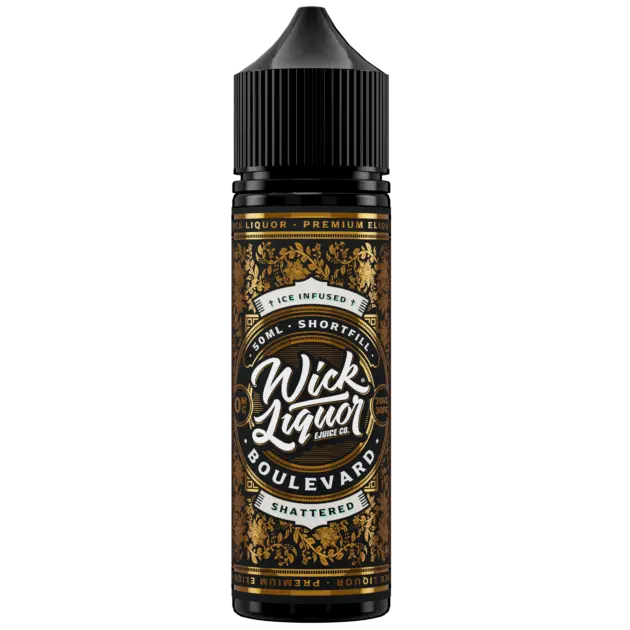 Wick Liquor E Liquid - Boulevard Shattered - 50ml