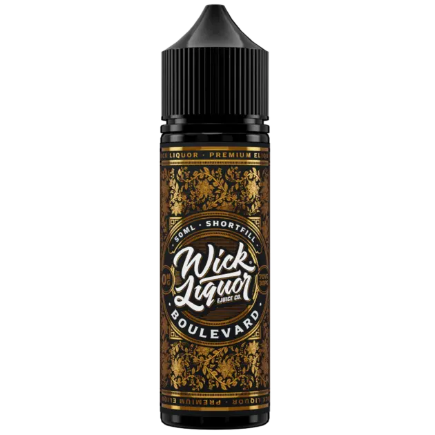 Wick Liquor E Liquid - Boulevard - 50ml