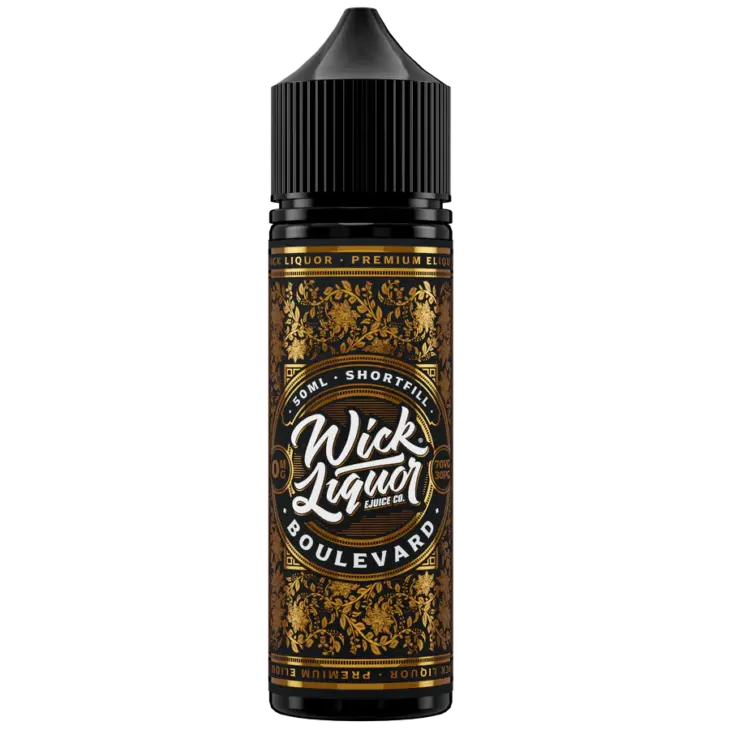 Wick Liquor E Liquid - Boulevard - 50ml