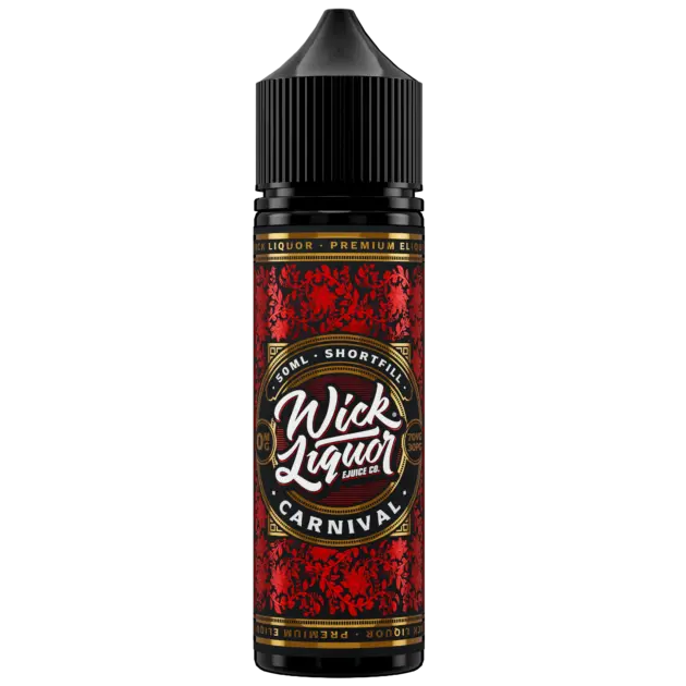 Wick Liquor E Liquid - Carnival - 50ml