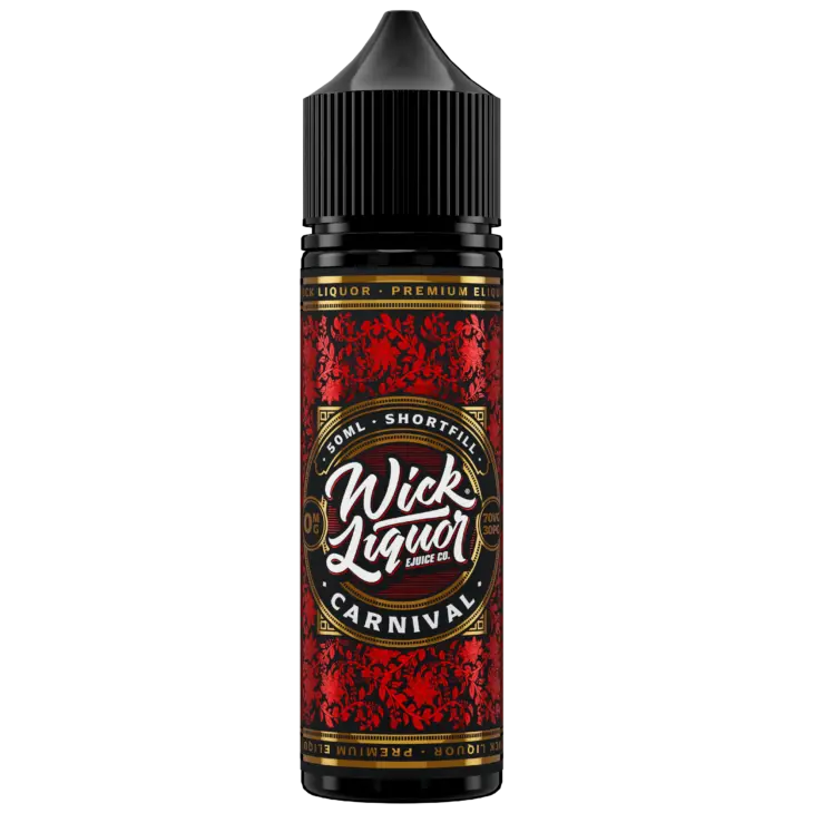 Wick Liquor E Liquid - Carnival - 50ml