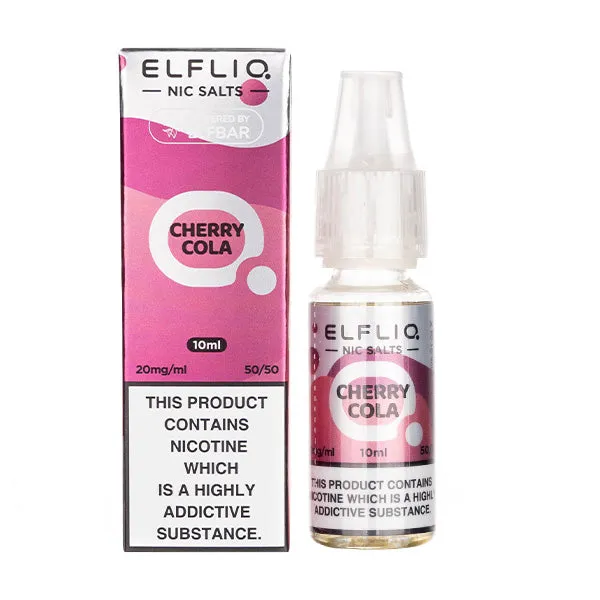Cherry Cola Nic Salt E-Liquid by Elf Bar Elfliq Salts 10ml