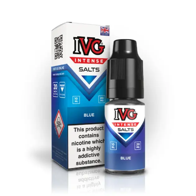 Blue Nic Salt E-Liquid by IVG Intense 10ml