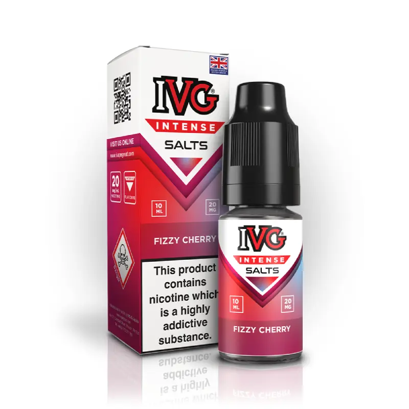 Fizzy Cherry Nic Salt E-Liquid by IVG Intense 10ml