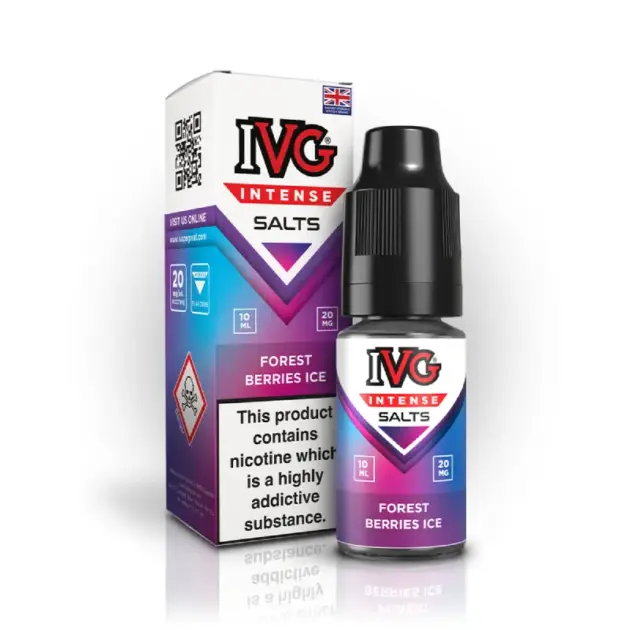 Forest Berries Ice Nic Salt E-Liquid by IVG Intense 10ml