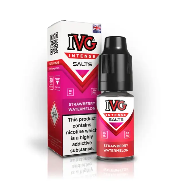 Strawberry Watermelon Nic Salt E-Liquid by IVG Intense 10ml