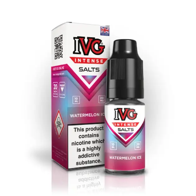 Watermelon Ice Nic Salt E-Liquid by IVG Intense 10ml