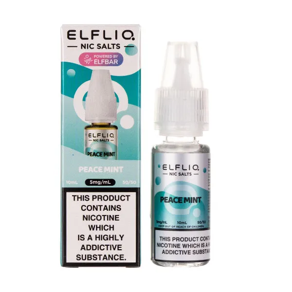 Peace Mint Elfliq Nic Salt by Elf Bar 10ml