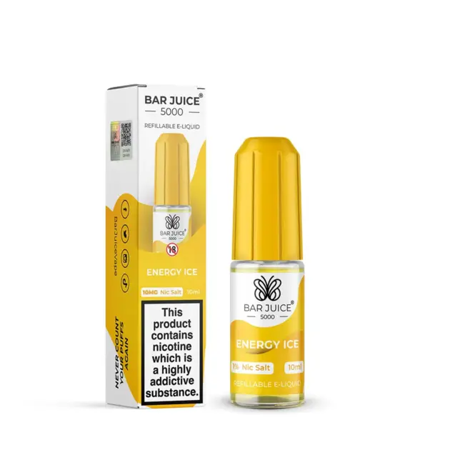 Energy Ice Nic Salt E-Liquid by Bar Juice 5000 Salts 10ml