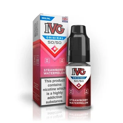 Strawberry Watermelon 50/50 Original E-Liquid by IVG 10ml