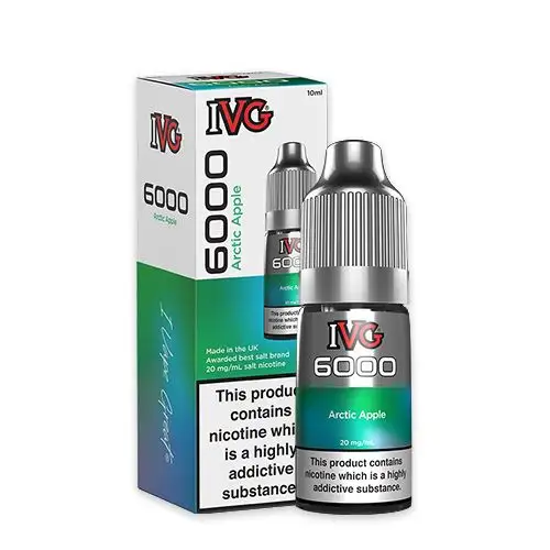 Arctic Apple Nic Salt E-Liquid by IVG 6000 Bar Salts 10ml