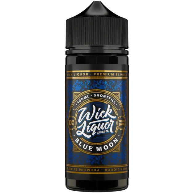 Wick Liquor E Liquid - Blue Moon - 100ml