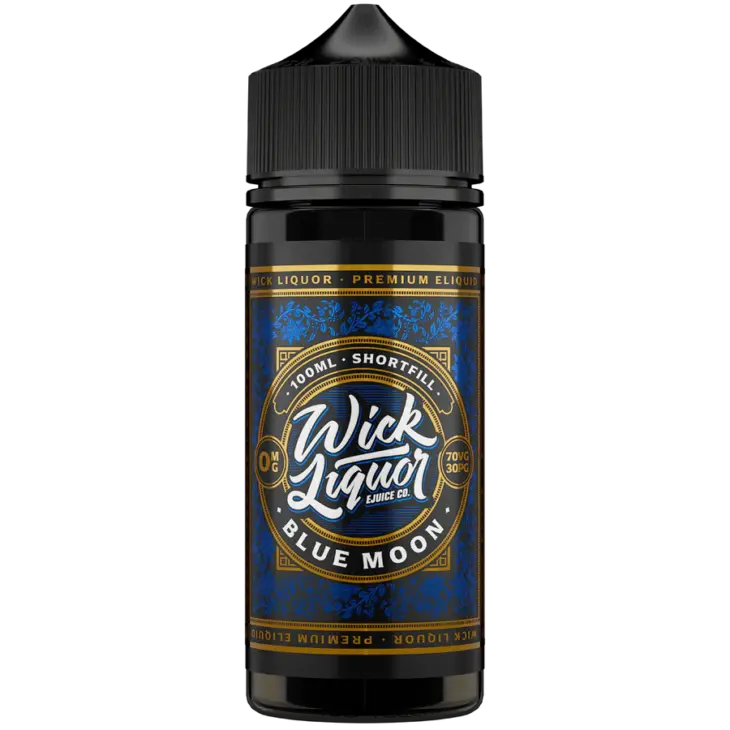 Wick Liquor E Liquid - Blue Moon - 100ml