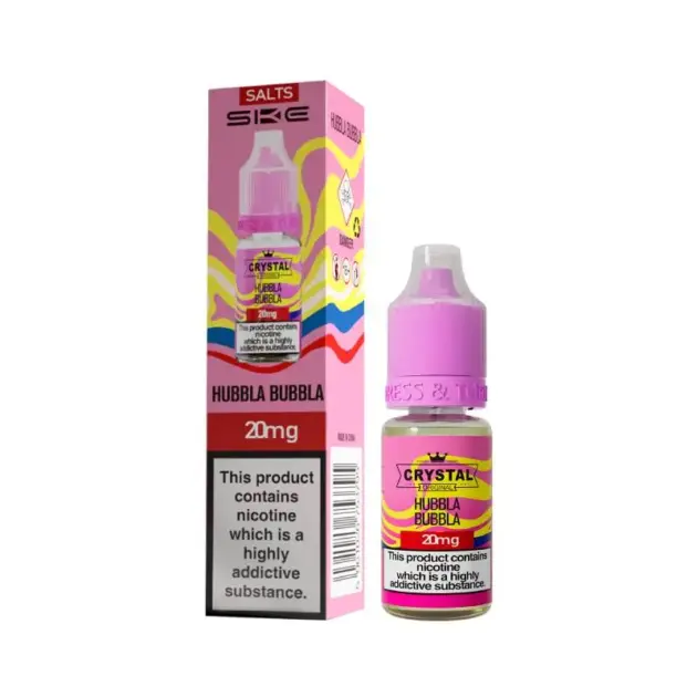 Hubbla Bubbla Nic Salt E-Liquid by SKE Crystal Original 10ml