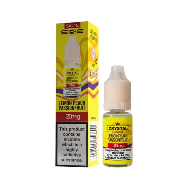 Lemon Peach Passionfruit Nic Salt E-Liquid by SKE Crystal Original 10ml