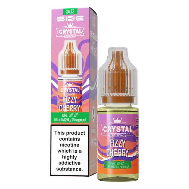 Fizzy Cherry Nic Salt E-Liquid by SKE Crystal Original 10ml