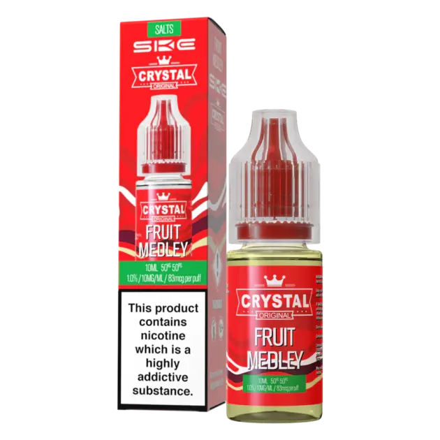 Fruit Medley Nic Salt E-Liquid by SKE Crystal Original 10ml