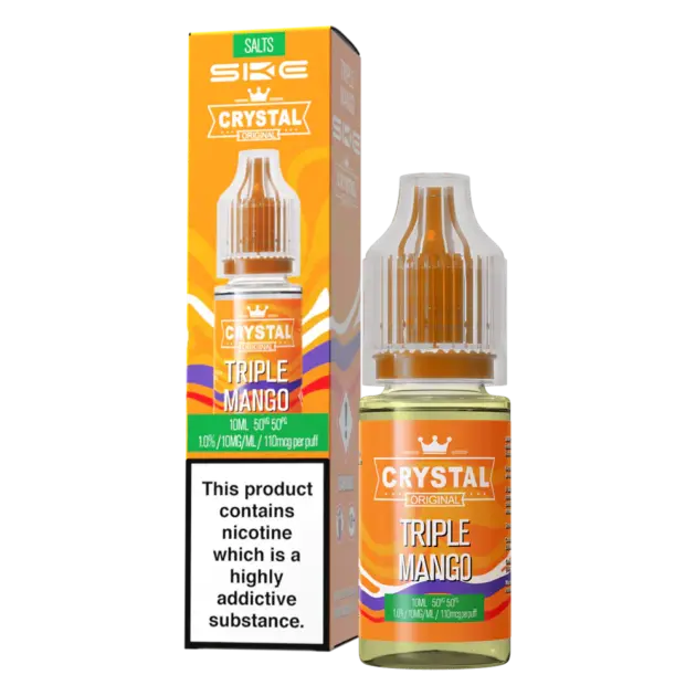 Triple Mango Nic Salt E-Liquid by SKE Crystal Original 10ml