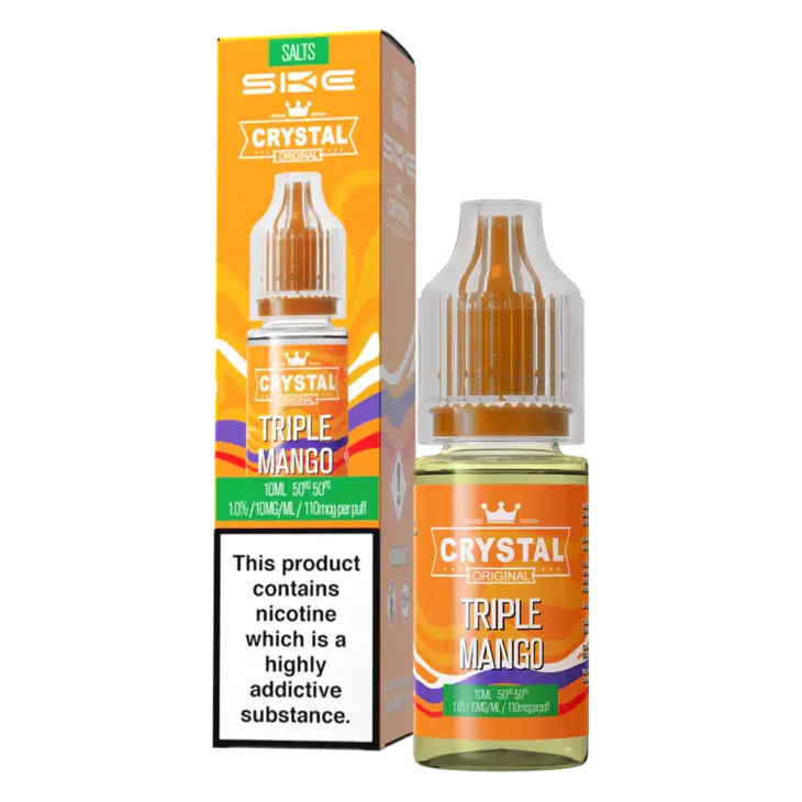 Triple Mango Nic Salt E-Liquid by SKE Crystal Original 10ml