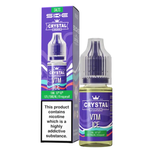VMT Ice Nic Salt E-Liquid by SKE Crystal Original 10ml