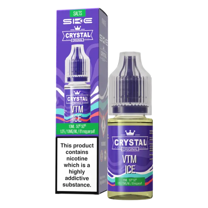 VMT Ice Nic Salt E-Liquid by SKE Crystal Original 10ml