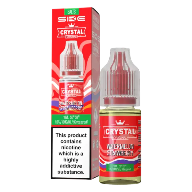 Watermelon Strawberry Nic Salt E-Liquid by SKE Crystal Original 10ml
