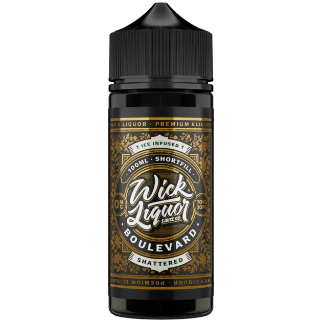 Wick Liquor E Liquid - Boulevard Shattered - 100ml