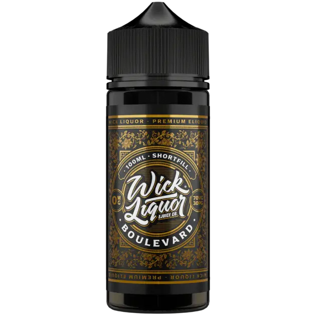 Wick Liquor E Liquid - Boulevard - 100ml