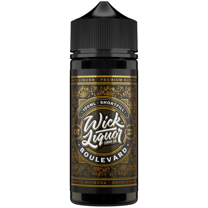 Wick Liquor E Liquid - Boulevard - 100ml