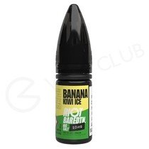 Banana Kiwi Ice Nic Salt E-Liquid by Riot Bar Edition