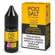 Strawberry Marshmallow Man 3 Nic Salt E-Liquid by Pod Salt Fusions