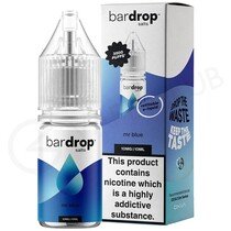 Mr Blue Nic Salt E-Liquid by Bar Drop Salts