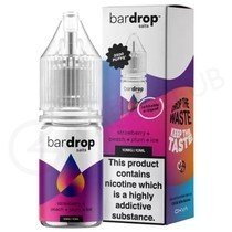 Strawberry Peach Plum Ice Nic Salt E-Liquid by Bar Drop Salts