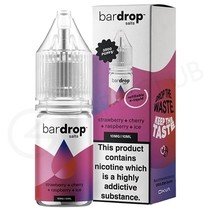 Strawberry Cherry Raspberry Ice Nic Salt E-Liquid by Bar Drop Salts